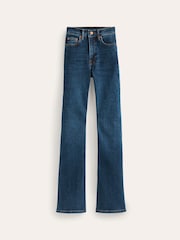 Boden Blue High Rise Slim Flare Jeans - Image 6 of 6