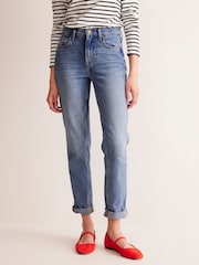 Boden Blue Chrome Girlfriend Jeans - Image 3 of 6