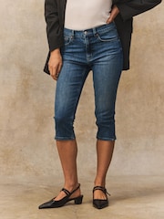 Dark Blue Capri Jeans - Image 2 of 6