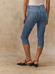Mid Blue Capri Jeans - Image 3 of 7