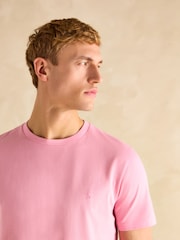 Joules Everyday Blue/Pink Pack of Two Crew Neck T-Shirts - Image 7 of 9
