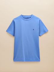 Joules Everyday Blue/Pink Pack of Two Crew Neck T-Shirts - Image 8 of 9