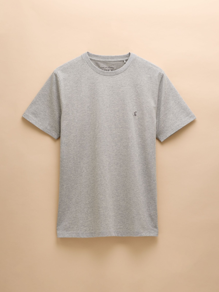 Blauw/groen/grijs - Joules Everyday Pack of Three Crew Neck T-Shirts - Image 15 of 16