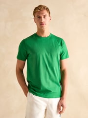 Blauw/groen/grijs - Joules Everyday Pack of Three Crew Neck T-Shirts - Image 2 of 16