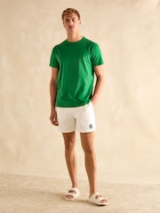 Blauw/groen/grijs - Joules Everyday Pack of Three Crew Neck T-Shirts - Image 8 of 16