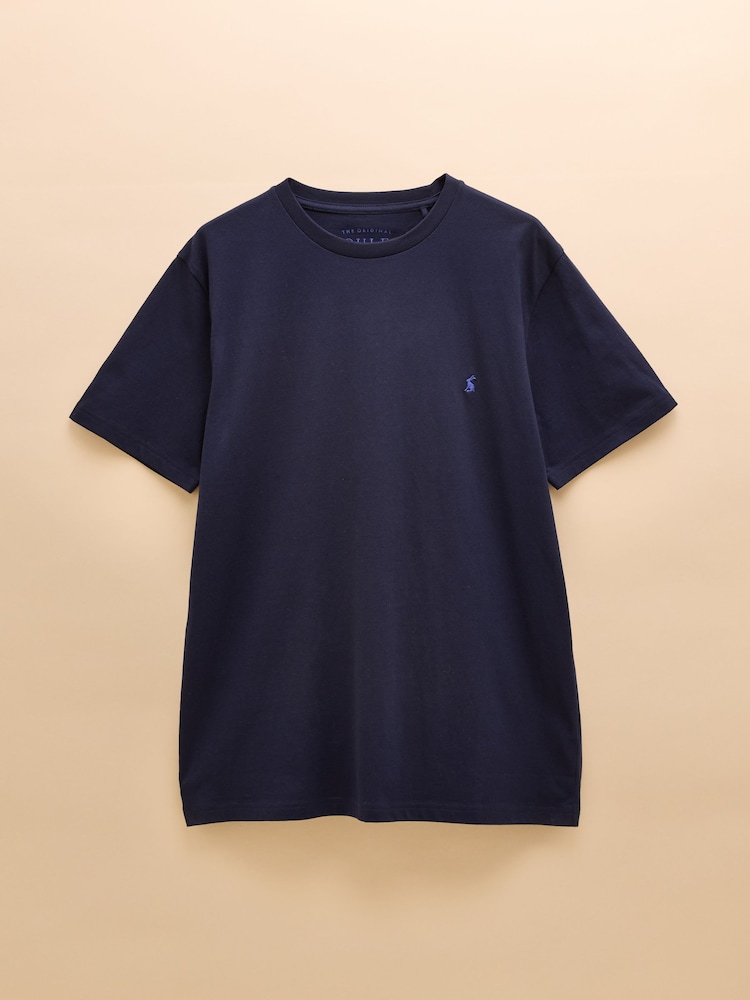 Multi/wit - Joules Everyday 5 Pack Crew Neck Cotton T-Shirts - Image 16 of 20