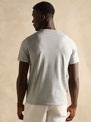 Multi/wit - Joules Everyday 5 Pack Crew Neck Cotton T-Shirts - Image 8 of 20