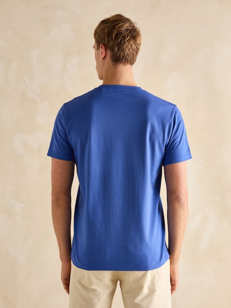 Joules Everyday Multi Bright 5 Pack Crew Neck Cotton T-Shirts - Image 11 of 20