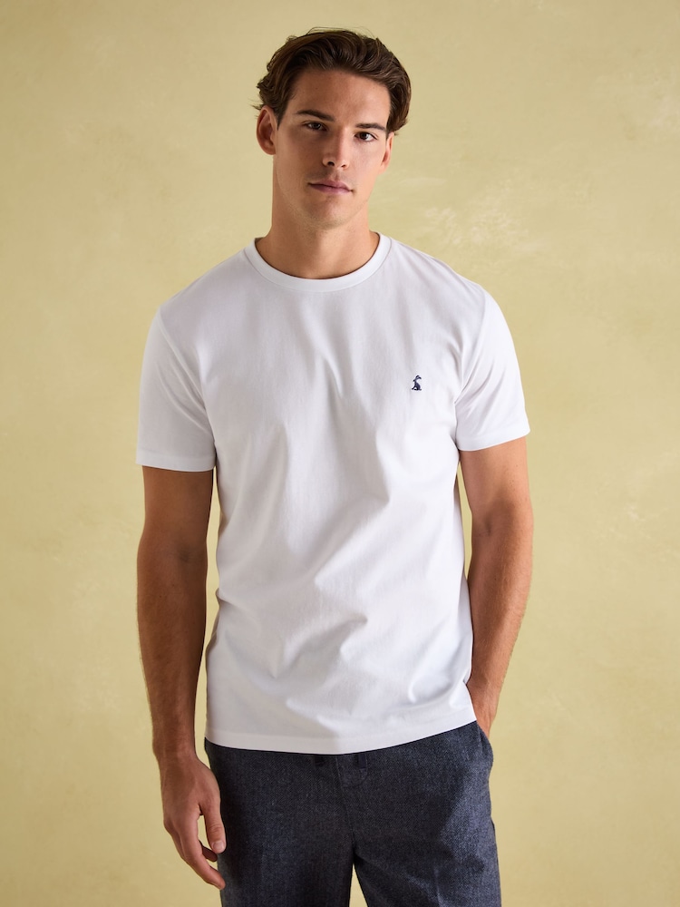 Joules Everyday Multi Bright 5 Pack Crew Neck Cotton T-Shirts - Image 5 of 20