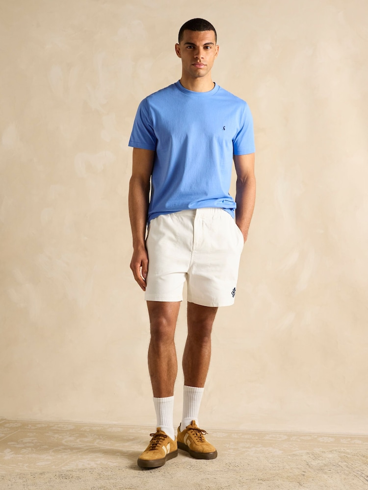 Normaal blauw - Joules Everyday Crew Neck T-Shirt - Image 4 of 6
