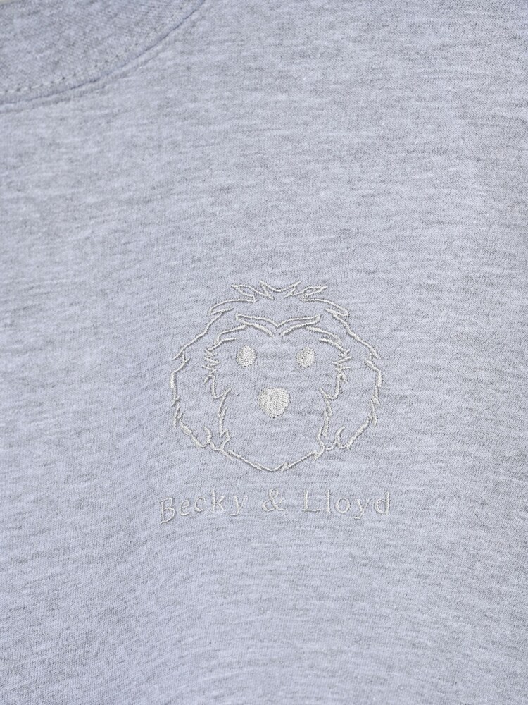 RUFF Grey Personalised My Dog And Me Sweater - Image 2 of 5 RUFF Grey Personalised My Dog And Me Sweater - Image 2 of 5