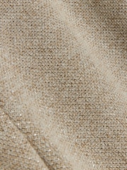 River Island Gold Wide Leg Crochet 100% Cotton Trousers - Image 5 of 6