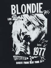 River Island Black 100% Cotton Blondie Graphic T-Shirt - Image 4 of 4