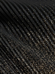 River Island Black Petite Ombre Foil Plisse Vest Top - Image 6 of 6