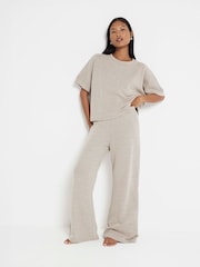 River Island Petite Metallic T-Shirt - Bild 1 von 1