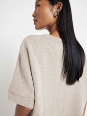 River Island Gold Petite Metallic T-Shirt - Image 2 of 6