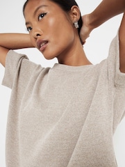 River Island Gold Petite Metallic T-Shirt - Image 4 of 6