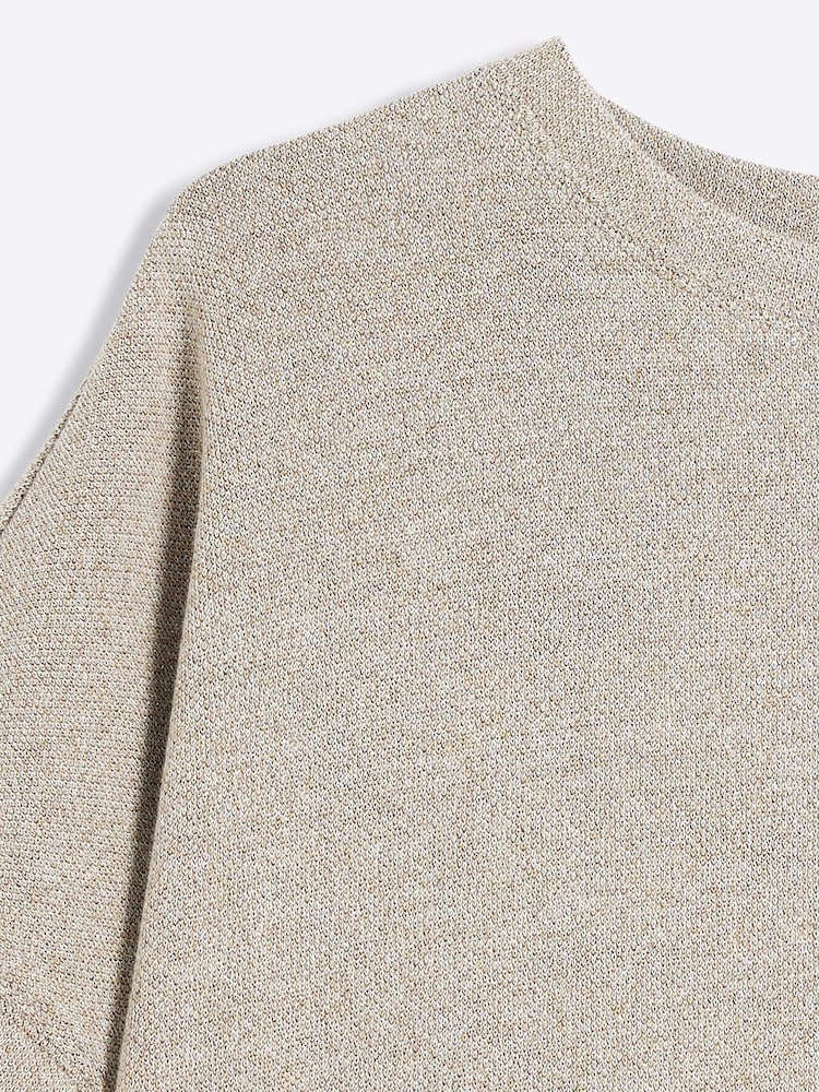River Island Gold Petite Metallic T-Shirt - Image 6 of 6