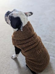 Personalised Sherpa Dog Jacket by RUFF - Image 1 of 5