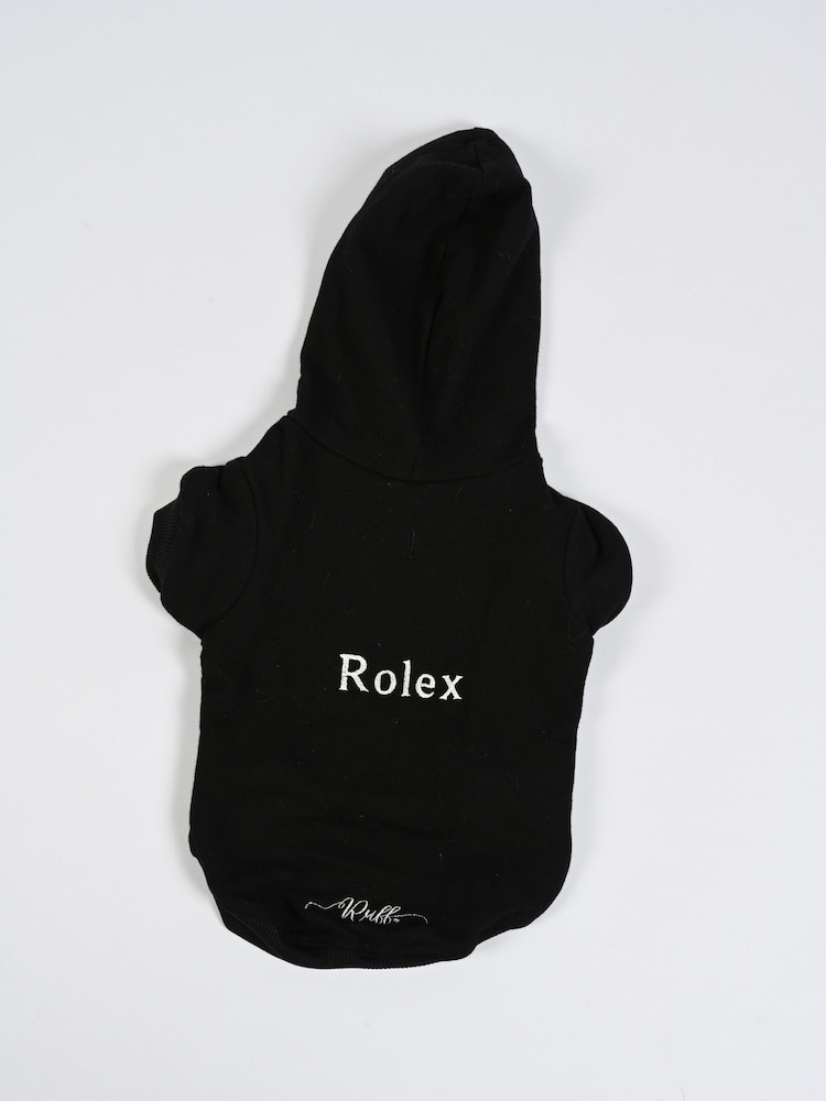 100% Cotton Personalised Luxury Dog Hoodie by RUFF - Image 2 of 5