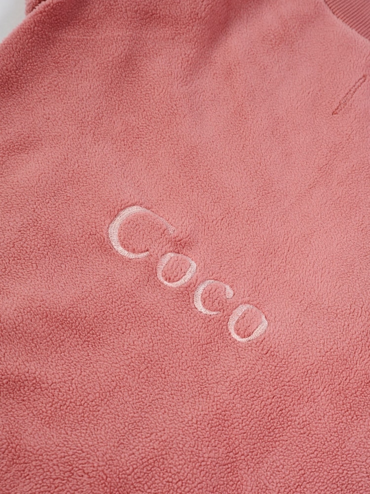 Personalised Luxury Fleece Sweatshirt by RUFF - Image 2 of 5
