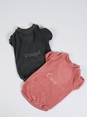 Personalised Luxury Fleece Sweatshirt by RUFF - Image 4 of 5