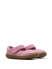 Clarks Pink Standard Fit (F) Flash Berry Toddler Shoes - Image 5 of 7