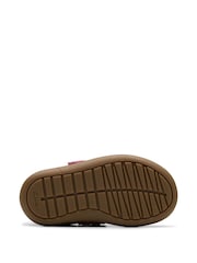 Clarks Pink Standard Fit (F) Flash Berry Toddler Shoes - Image 7 of 7
