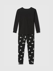 Gap Black Cat Halloween Long Sleeve Pyjama Set (6mths-5yrs) - Image 2 of 3