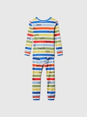 Gap Cream Hot Wheels Cotton Long Sleeve Pyjama Set (6mths-5yrs) - Image 2 of 3