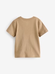 Gap Brown Logo Short Sleeve Crew Neck T-Shirt (Newborn-5yrs) - Image 2 of 5