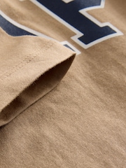 Gap Brown Logo Short Sleeve Crew Neck T-Shirt (Newborn-5yrs) - Image 5 of 5
