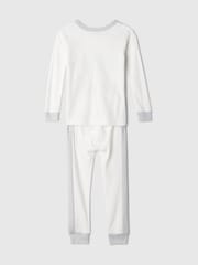 Gap White Astronaut Cotton Long Sleeve Pyjamas (6mths-5yrs) - Image 2 of 3