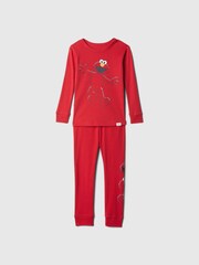 Gap Red Elmo Sesame Street Cotton Long Sleeve Pyjamas (12mths-5yrs) - Image 1 of 7