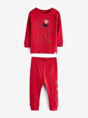 Gap Red Elmo Sesame Street Cotton Long Sleeve Pyjamas (12mths-5yrs) - Image 3 of 7