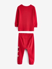 Gap Red Elmo Sesame Street Cotton Long Sleeve Pyjamas (12mths-5yrs) - Image 4 of 7