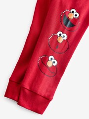 Gap Red Elmo Sesame Street Cotton Long Sleeve Pyjamas (12mths-5yrs) - Image 5 of 7