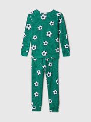 Gap Green Football Cotton Long Sleeve Pyjamas (12mths-5yrs) - Image 2 of 2