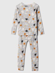 Gap Grey Ghost Halloween Long Sleeve Pyjama Set (6mths-5yrs) - Image 4 of 5