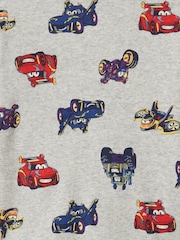 Gap Grey Disney Cars Cotton Long Sleeve Pyjamas (6mths-5yrs) - Image 3 of 3