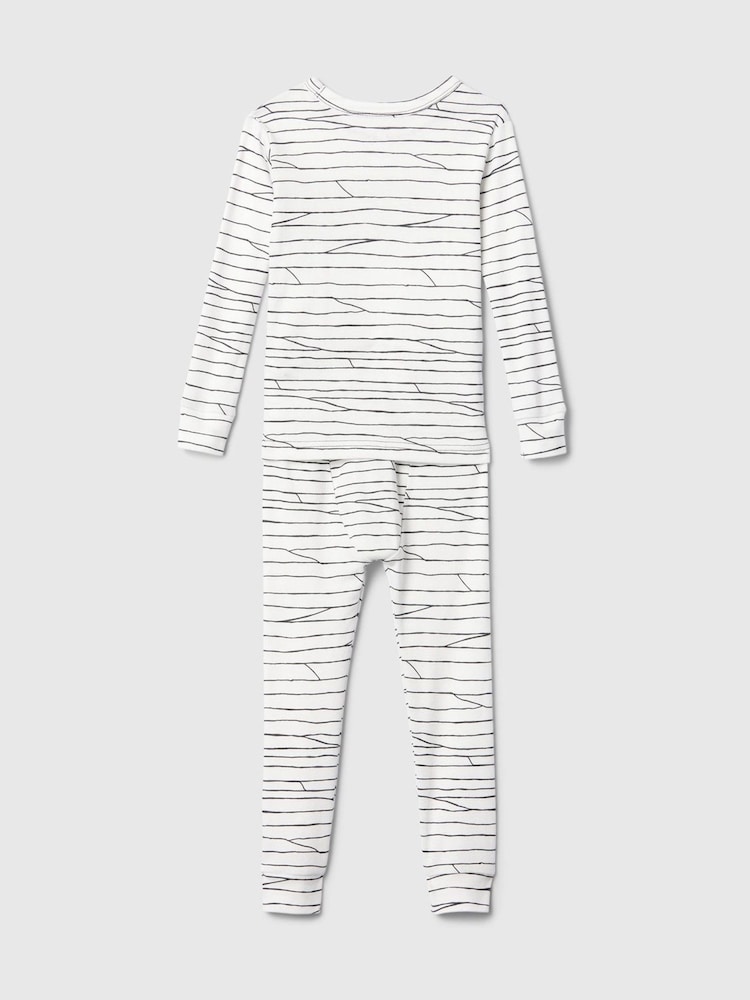 Gap White Mummy Halloween Long Sleeve Pyjama Set (6mths-5yrs) - Image 2 of 3