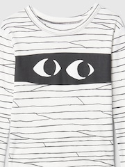 Gap White Mummy Halloween Long Sleeve Pyjama Set (6mths-5yrs) - Image 3 of 3