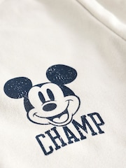 Gap Grey Mickey Mouse Disney Disney Vintage Soft Fleece-Lined Joggers (6mths-5yrs) - Image 3 of 4