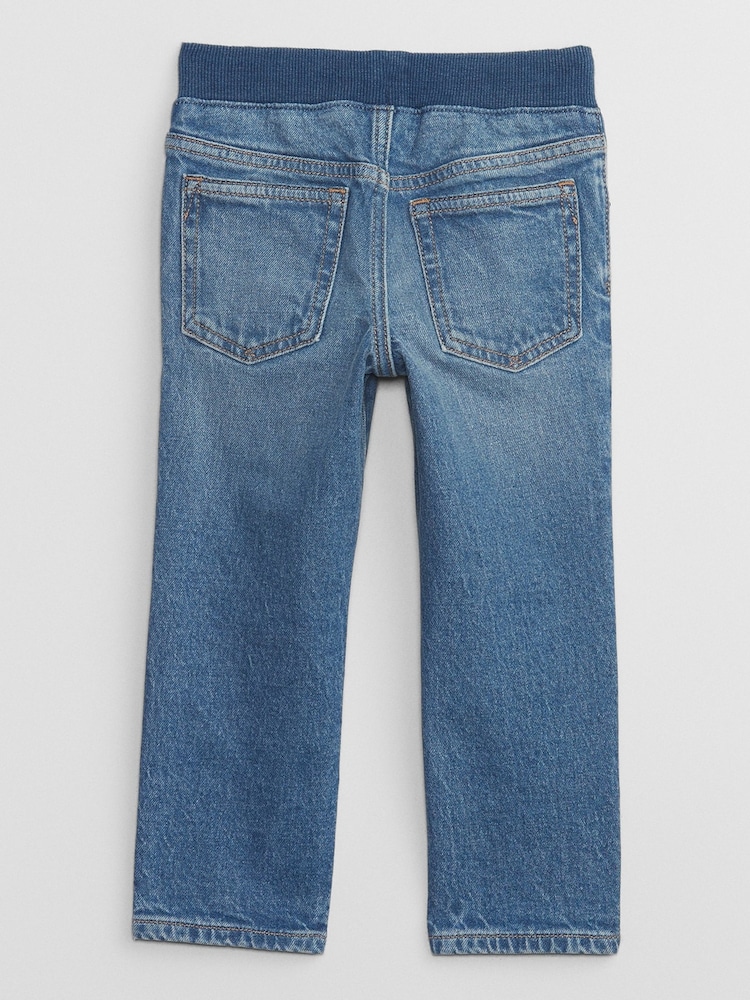 Gap Blue Pull On Slim Jeans (6mths-5yrs) - Image 2 of 4