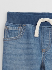 Gap Blue Pull On Slim Jeans (6mths-5yrs) - Image 3 of 4