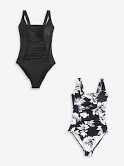 Simply Be Black Magisculpt Swimsuits 2PK - Image 5 of 7