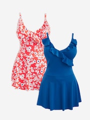 Simply Be Vale 2 Pack Swimdresses - Bild 5 von 7