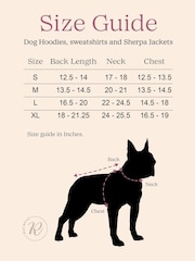 100% Cotton Personalised Luxury Dog Hoodie by RUFF - Image 5 of 5
