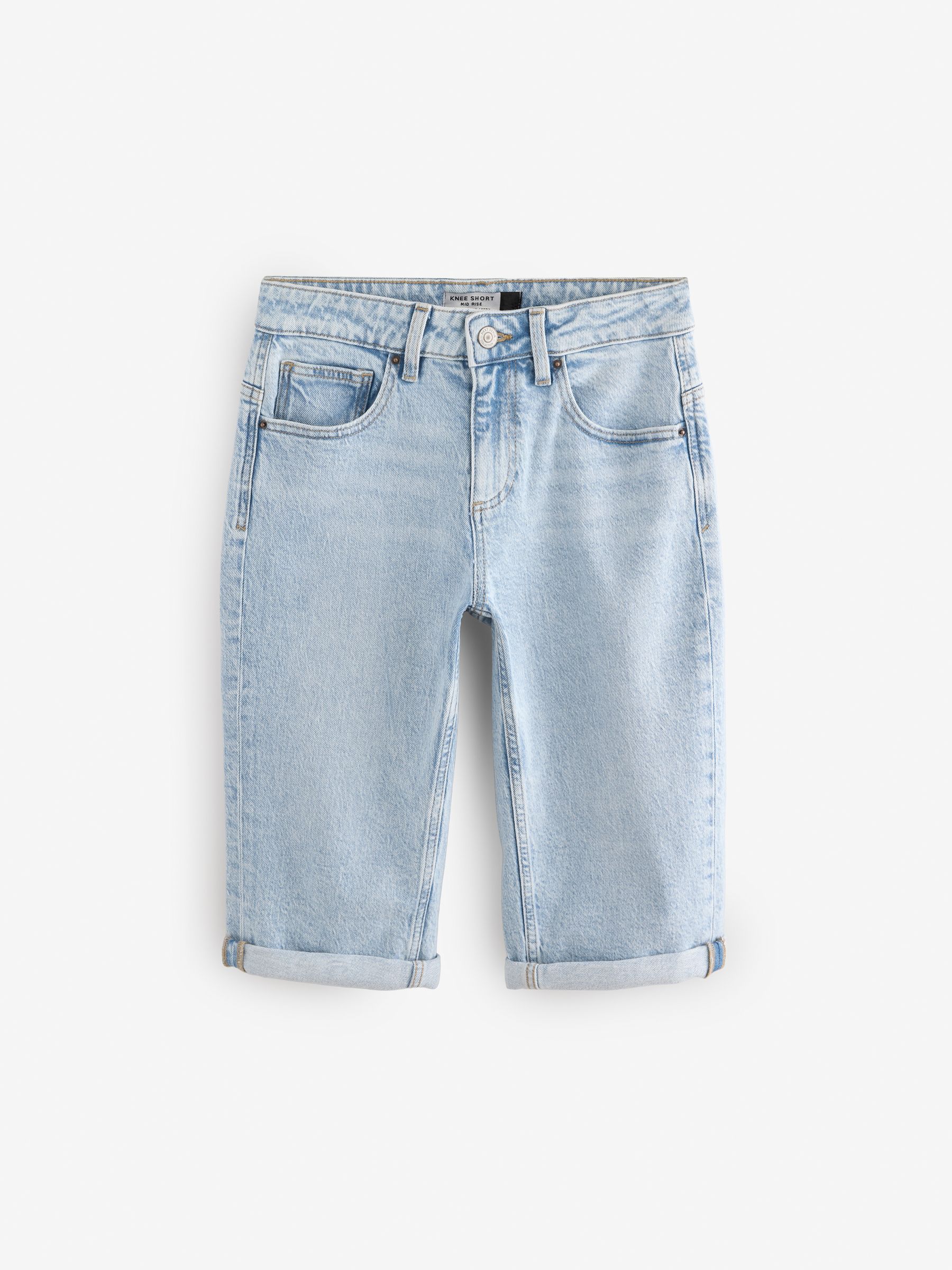 パンツ・ボトムスその他 IONSEOUL Washing Cutting Bermuda Denim JE314 Buy Bleach Knee Length Bermuda Denim Shorts from Next USA