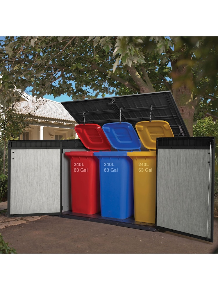 Keter Grey Grande Store 2020L Storage Garden Shed - Image 1 of 6